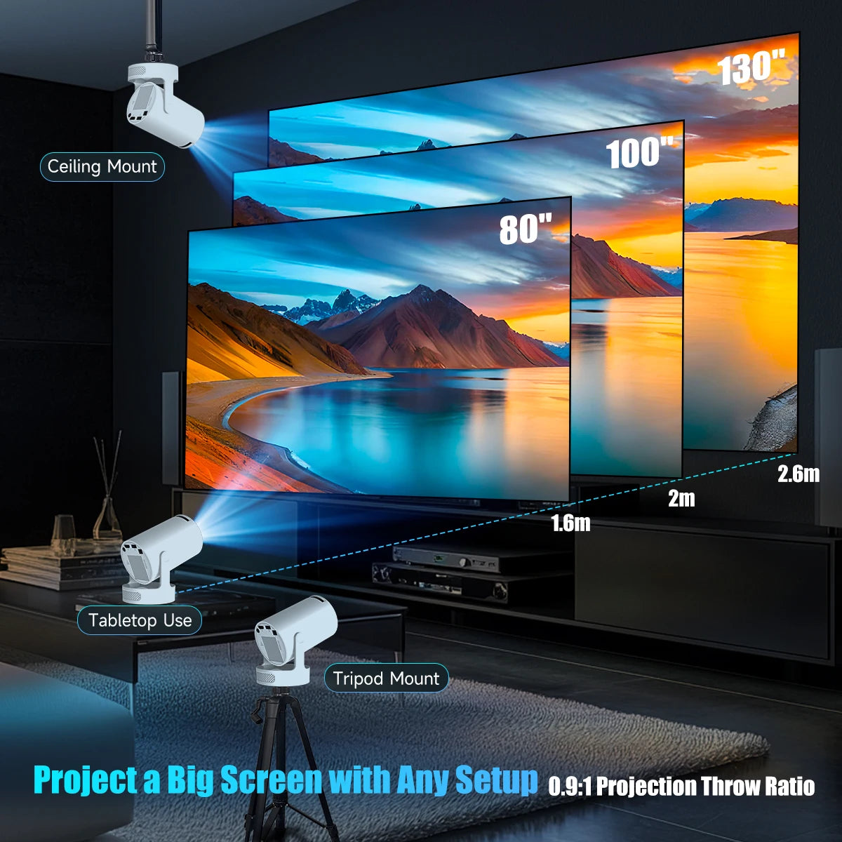 MagicMini Home Theater Projector