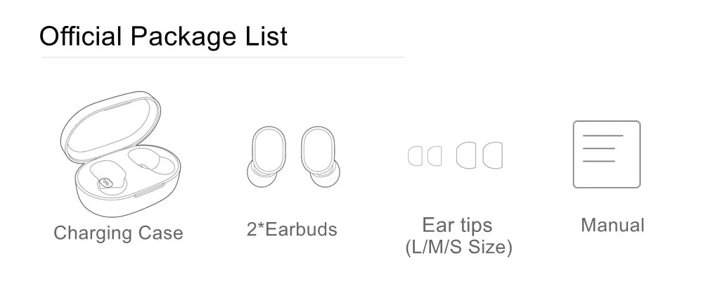 Xiaomi Mijia Redmi Airdots 2 Bluetooth 5.0 Earphones