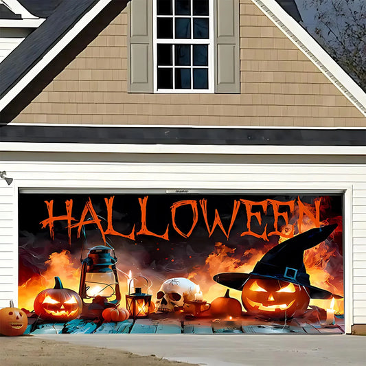 Spooky Garage Banners