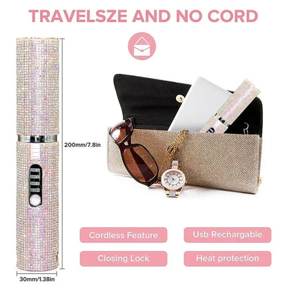 Wireless Hair Styler Flat Iron